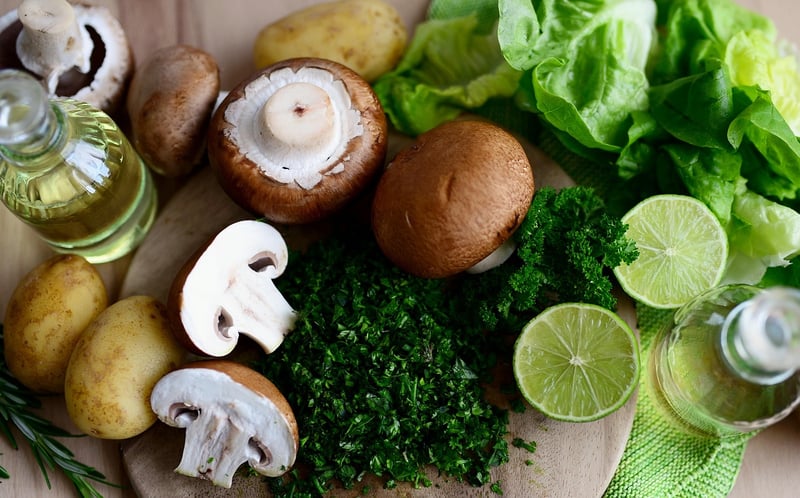Herb-infused dishes